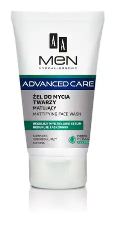 ⁨AA Men Adventure Care Żel do mycia twarzy matujący 150ml⁩ w sklepie Wasserman.eu