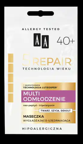 ⁨AA Technologia Wieku 5 Repair  40+ Maseczka⁩ w sklepie Wasserman.eu