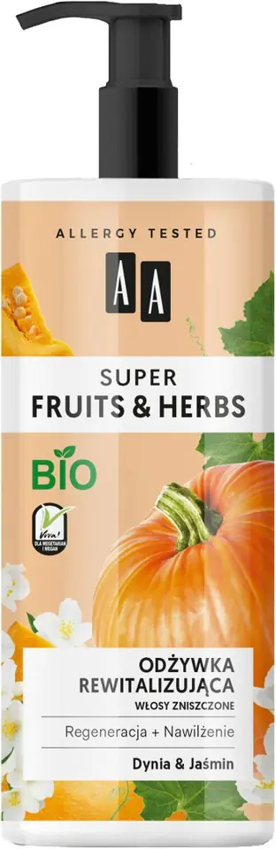 AA*FRUITS&HERBS Maska dowł Dynia & Jaśmin w sklepie Wasserman.eu