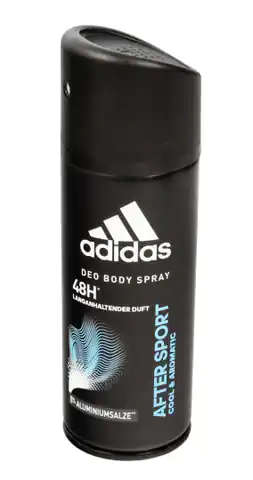 ⁨Adidas After Sport 48H Dezodorant spray męski 150ml⁩ w sklepie Wasserman.eu