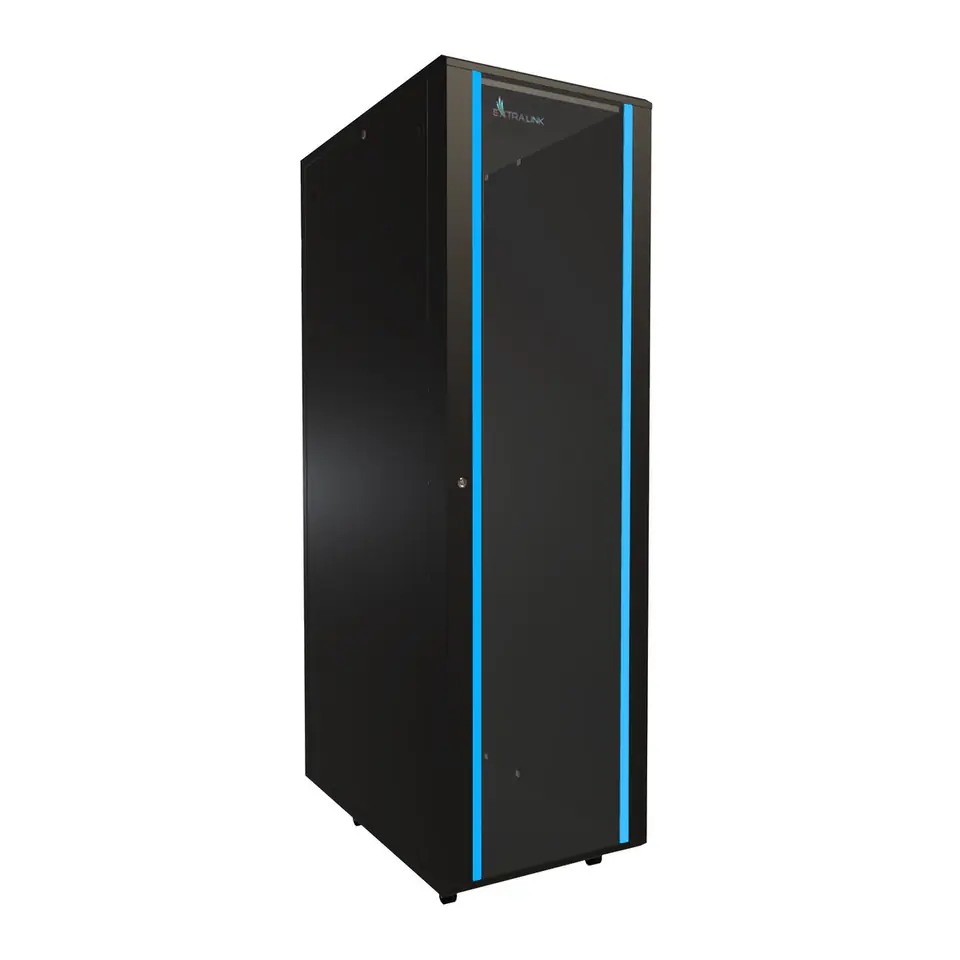 ⁨EXTRALINK 42U 600X1000 STANDING RACKMOUNT CABINET BLACK⁩ w sklepie Wasserman.eu
