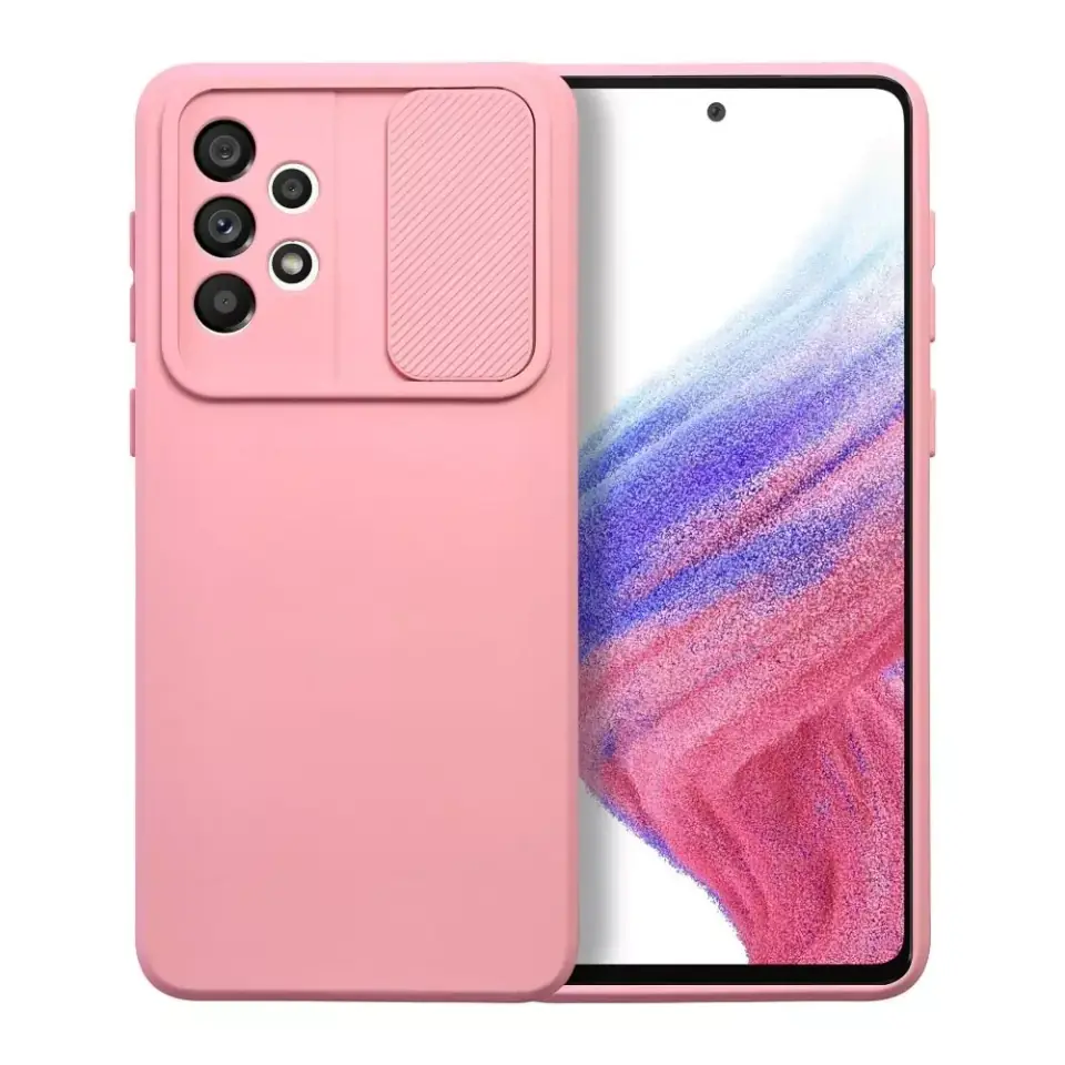 ⁨Etui futerał SLIDE do Samsung Galaxy A33 5G jasnoróżowy⁩ w sklepie Wasserman.eu