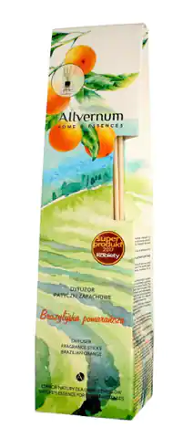 ⁨Allvernum Home & Essences Diffuser with fragrance sticks Brazilian Orange 50ml⁩ at Wasserman.eu