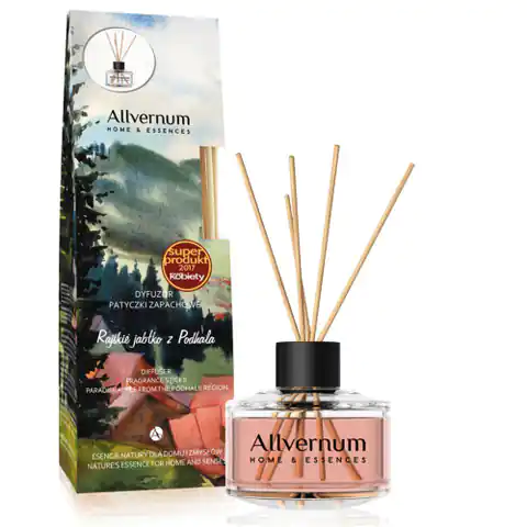 ⁨Allvernum Home & Essences Diffuser with fragrance sticks Paradise Apple from Podhale 1op.⁩ at Wasserman.eu