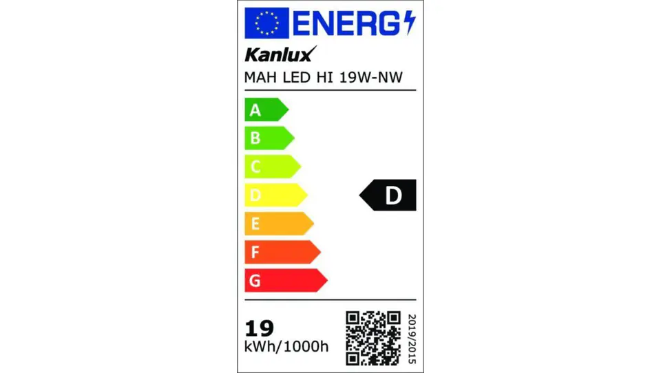 ⁨Oprawa hermetyczna MAH LED HI 19W-NW RYF 2400lm 4000K IP65 575/80mm PC/PC 22606⁩ w sklepie Wasserman.eu