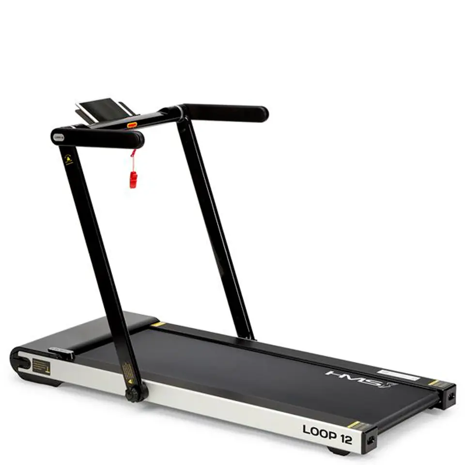 ⁨HMS LOOP12 electric treadmill 1-12 km/h, black⁩ at Wasserman.eu