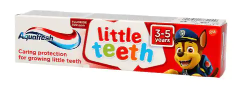 ⁨Aquafresh Pasta do zębów dla dzieci Little Teeth 3-5 lat Psi Patrol 50ml⁩ w sklepie Wasserman.eu