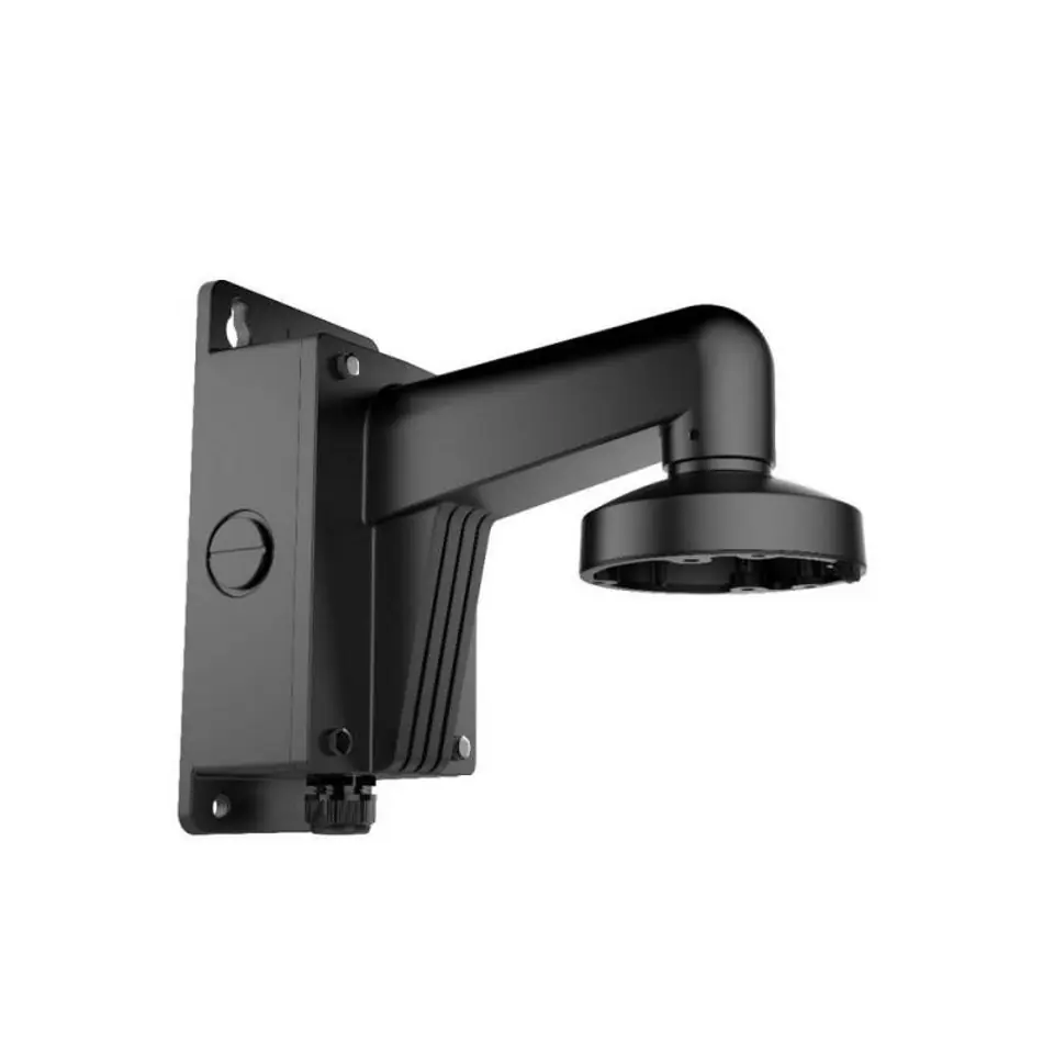 ⁨Wall bracket with junction box Hikvision DS-1272ZJ-110B Black⁩ at Wasserman.eu