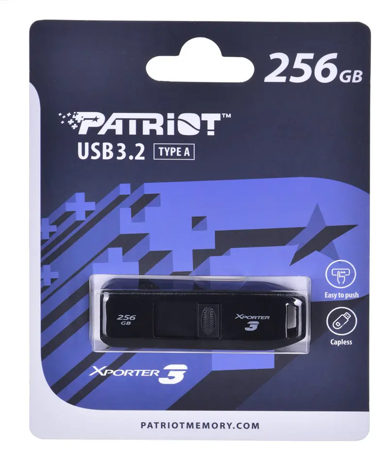 ⁨PARTIOT FLASHDRIVE Xporter 3 256GB Type A USB 3.2⁩ at Wasserman.eu