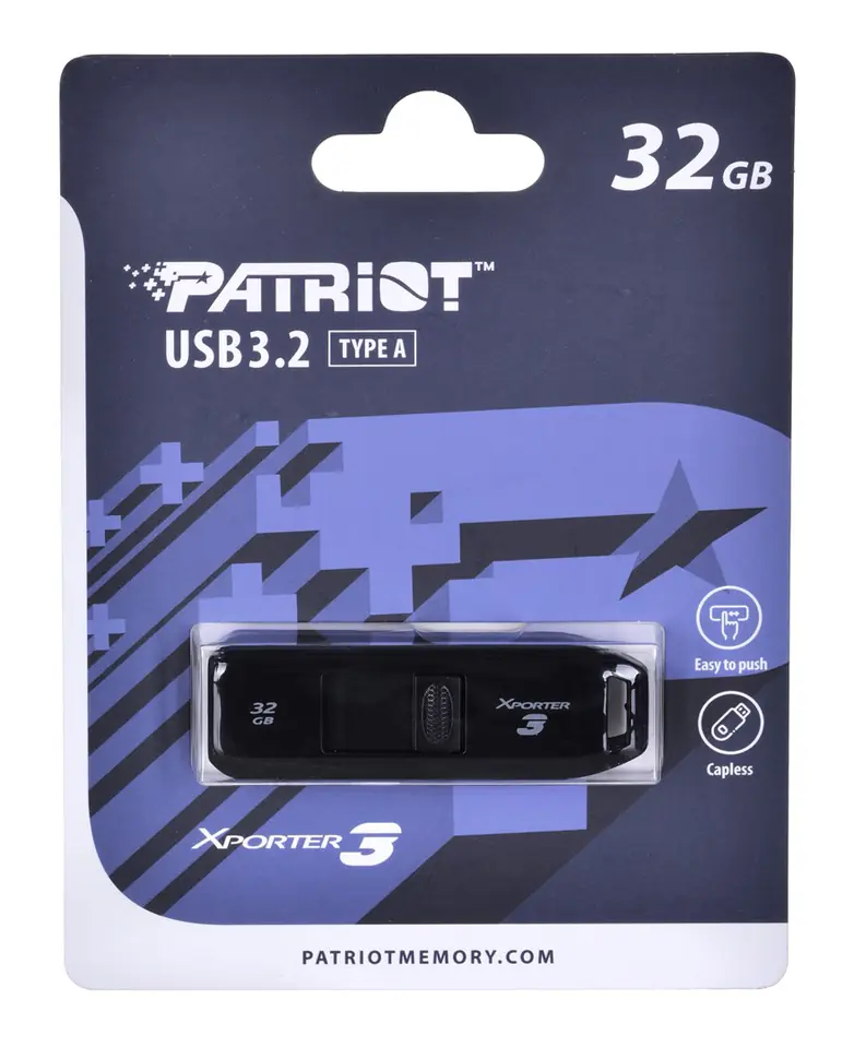 ⁨PARTIOT FLASHDRIVE Xporter 3 32GB Type A USB 3.2⁩ at Wasserman.eu