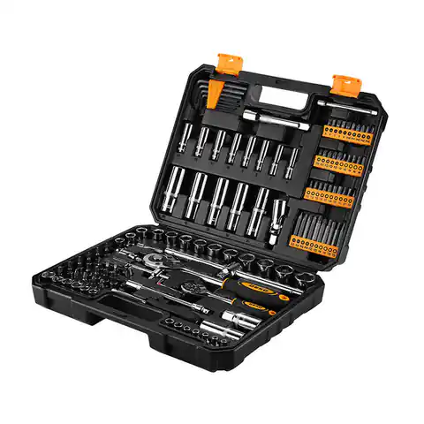 ⁨Zestaw narzędzi Deko Tools DKAT121, 121 sztuk⁩ w sklepie Wasserman.eu