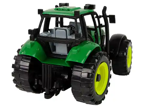 ⁨Traktor Ideal Farm Zielony Czerwony Otwierana Maska⁩ w sklepie Wasserman.eu