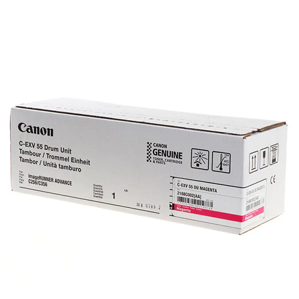⁨Canon oryginalny bęben C-EXV55 M, 2188C002, magenta, 45000s⁩ w sklepie Wasserman.eu