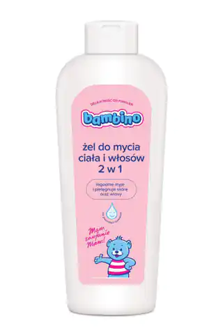 ⁨Bambino Żel do mycia ciała i włosów 2w1 dla Dzieci i Niemowląt 400 ml⁩ w sklepie Wasserman.eu