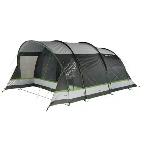 ⁨High Peak Garda 5.0 grey-green 5-person tent 11823⁩ at Wasserman.eu