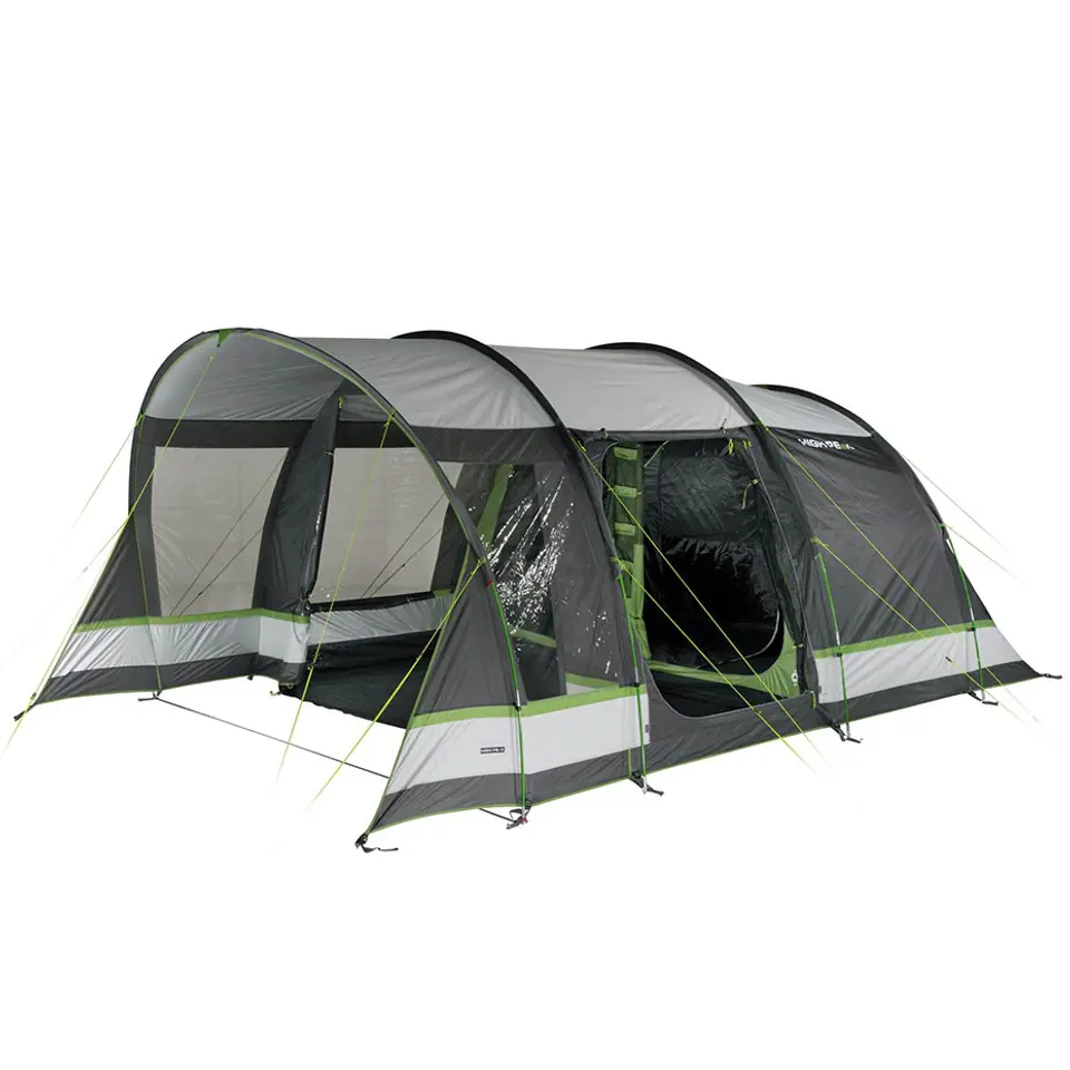 ⁨High Peak Garda 5.0 grey-green 5-person tent 11823⁩ at Wasserman.eu