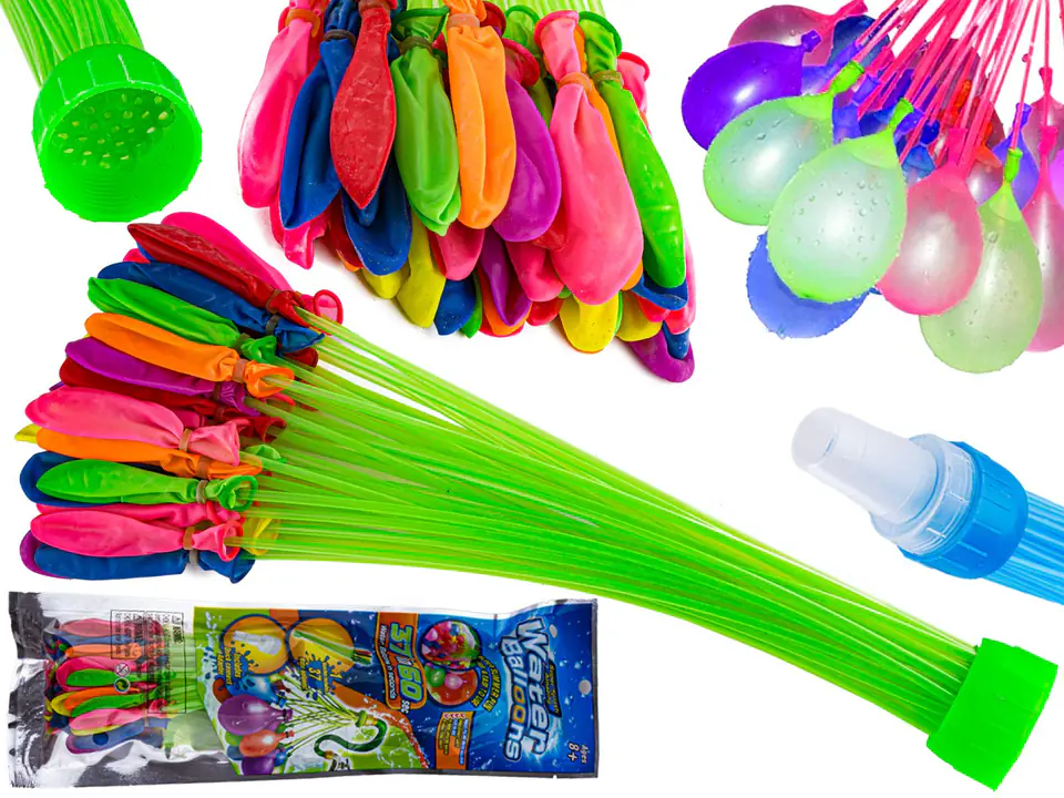 ⁨Water Balloons Water Bombs 37 pcs Automatic 60 Seconds Set⁩ at Wasserman.eu