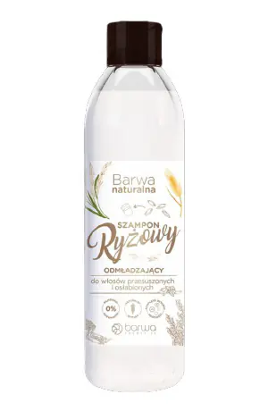 ⁨Barwa Naturalna Szampon do włosów Ryżowy odmładzający - włosy przesuszone i osłabione 300ml⁩ w sklepie Wasserman.eu