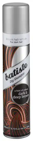 ⁨Batiste Dry Shampoo For Hair Dark & Deep Brown 200ml⁩ at Wasserman.eu