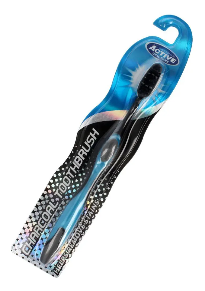 ⁨Beauty Formulas Active Oral Care Toothbrush with Activated Carbon 1 pc⁩ at Wasserman.eu