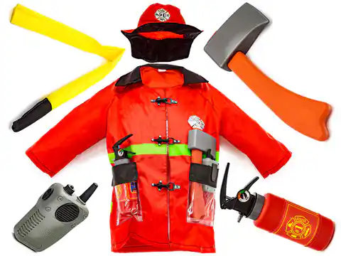 ⁨Firefighter's Suit With Accessories Little Firefighter Outfit⁩ at Wasserman.eu