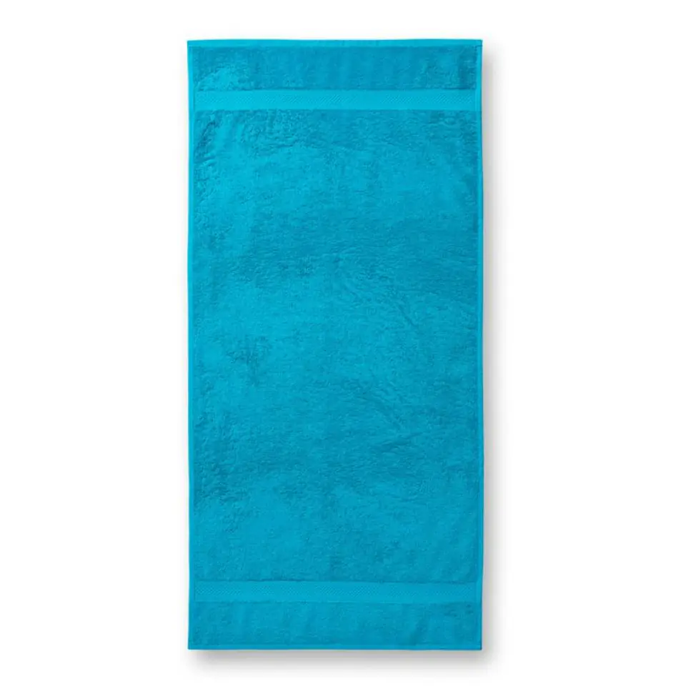 ⁨Ręcznik Malfini Terry Bath Towel 70x140 MLI (kolor Niebieski, rozmiar 70 x 140 cm)⁩ w sklepie Wasserman.eu