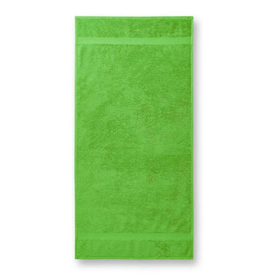 ⁨Ręcznik Malfini Terry Towel (kolor Zielony, rozmiar 50 x 100 cm)⁩ w sklepie Wasserman.eu