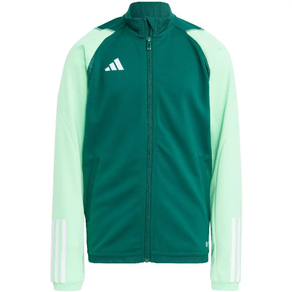 ⁨Bluza adidas Tiro 23 Competition Training Jr (kolor Zielony, rozmiar 116cm)⁩ w sklepie Wasserman.eu