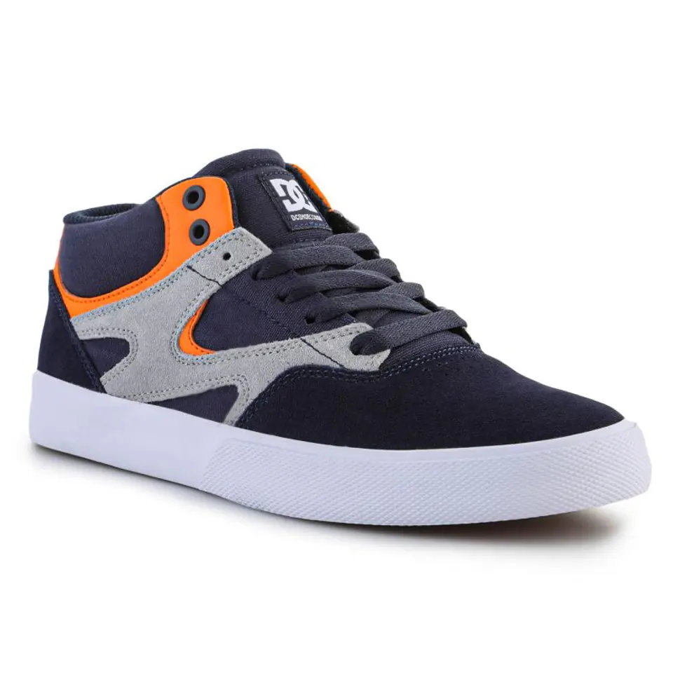 ⁨Buty DC Skate Kalis Vulc Mid S M ADYS300719 (kolor Granatowy, rozmiar EU 44)⁩ w sklepie Wasserman.eu