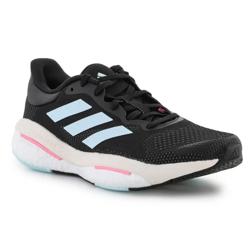 ⁨Buty do biegania adidas Solar Glide 5 W (kolor Czarny, rozmiar EU 39 1/3)⁩ w sklepie Wasserman.eu