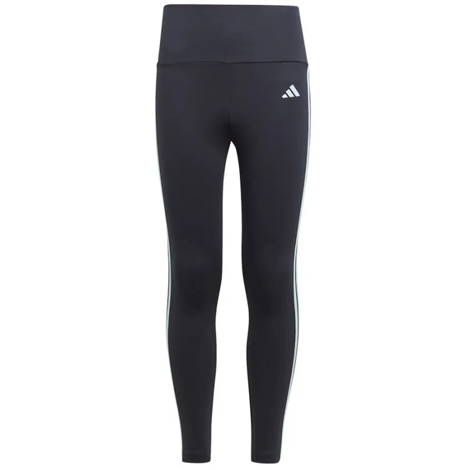 ⁨Legginsy adidas TR-ES 3 Stripes TIG Jr (kolor Granatowy, rozmiar 164 cm)⁩ w sklepie Wasserman.eu