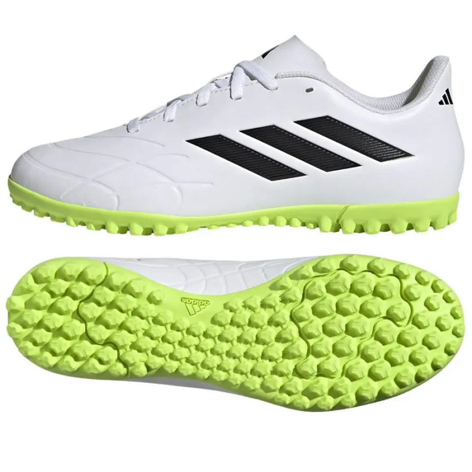 ⁨Buty piłkarskie adidas Copa Pure.4 TF M (kolor Biały, rozmiar 47 1/3)⁩ w sklepie Wasserman.eu