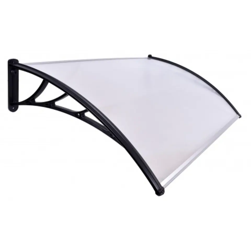 ⁨Daszek plastikowy Miro 100x150cm czarny⁩ w sklepie Wasserman.eu