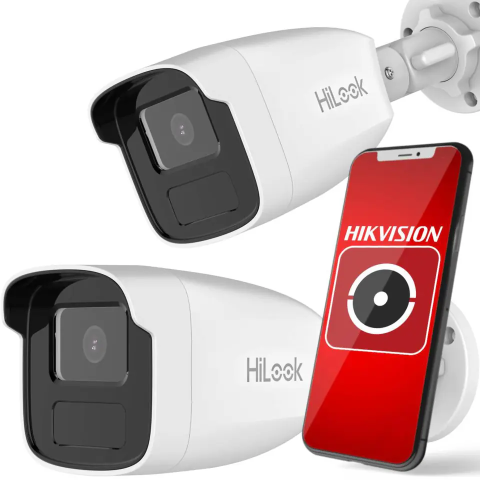 ⁨Kamera IP Hilook by Hikvision tuba 4MP IPCAM-B4-50IR 4mm⁩ w sklepie Wasserman.eu