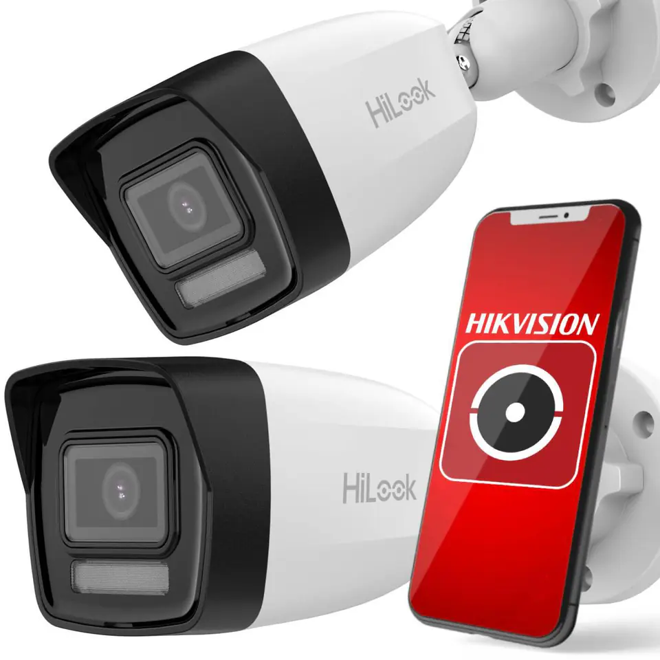 ⁨IP Camera HILOOK IPCAM-B4-30DL White⁩ at Wasserman.eu