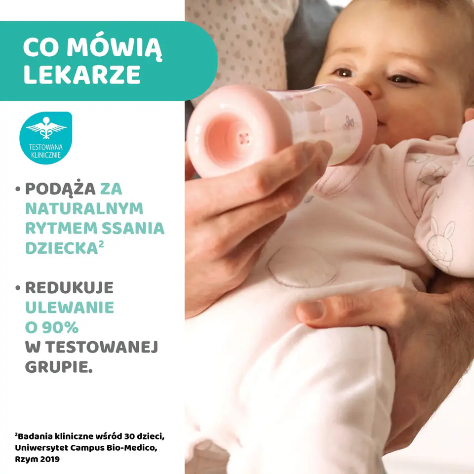 ⁨CHICCO PERFECT5 150 ML 0M+ BOY Butelka antykolkowa, smoczek silikonowy, przepływ wolny⁩ w sklepie Wasserman.eu