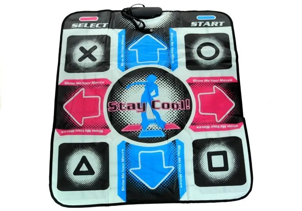 Mata Taneczna Do Tańczenia USB CD 80 cm x 90 cm w sklepie Wasserman.eu