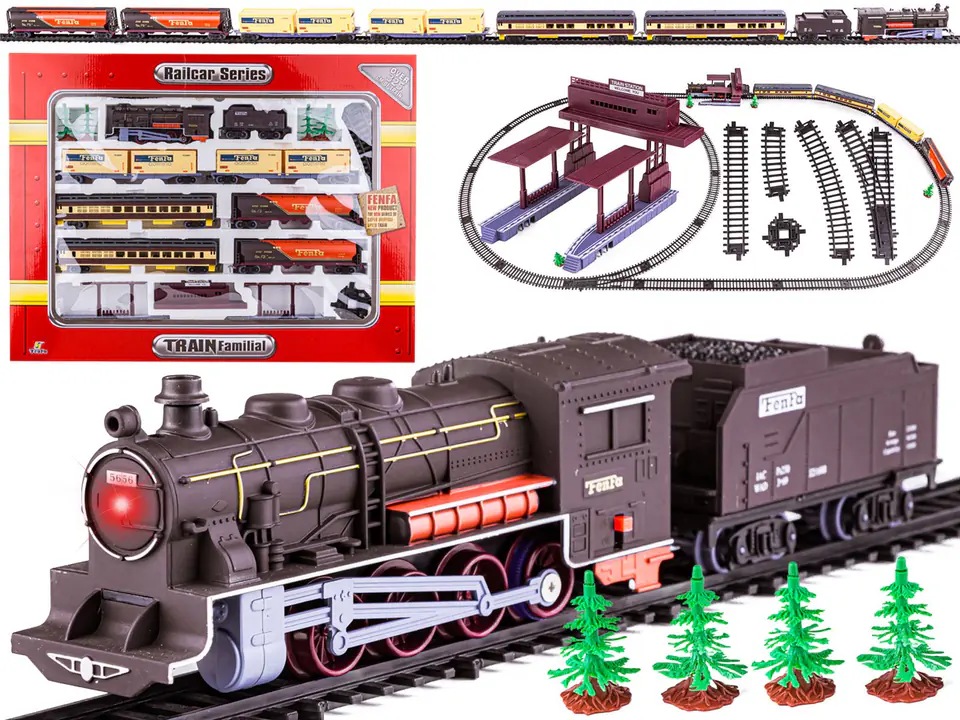 ⁨Huge Electric Railway Fenfa 1601A + 7 Wagons⁩ at Wasserman.eu