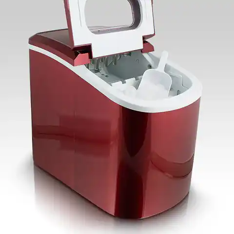 ⁨Ice cube maker Red efficient 15kg/day for restaurant bar⁩ at Wasserman.eu