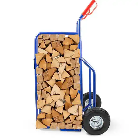⁨Wózek do przewożenia drewna drzewa kominkowego duży i pojemny 100kg⁩ w sklepie Wasserman.eu