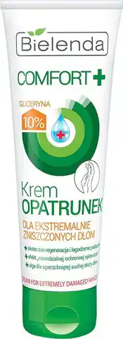⁨Bielenda Comfort+ Krem-opatrunek do ekstremalnie zniszczonych dłoni 75ml⁩ w sklepie Wasserman.eu