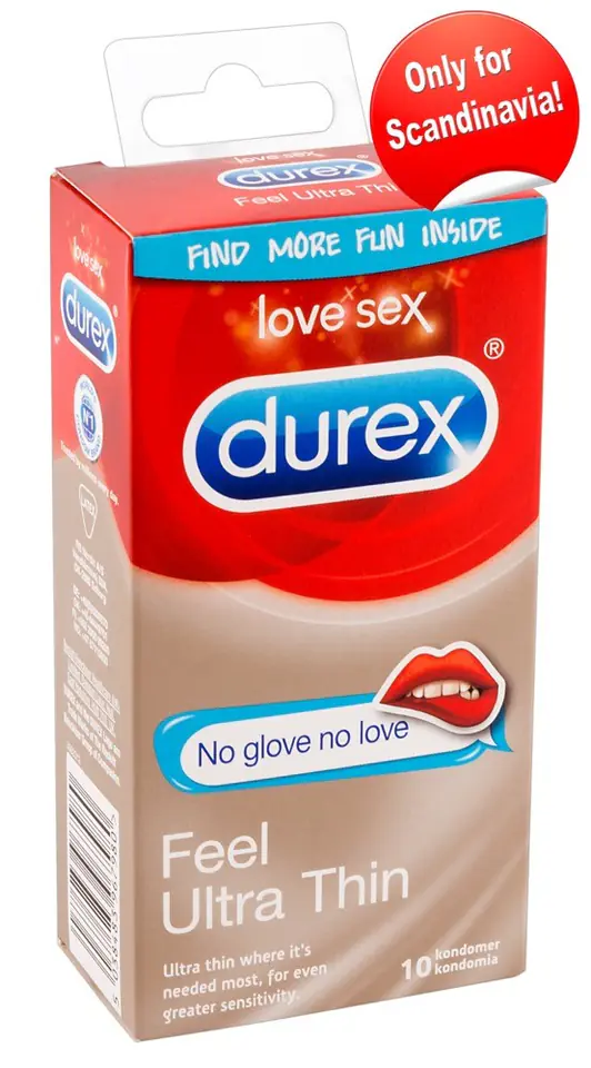 PREZERWATYWY DUREX FEEL ULTRA THIN 10 w sklepie Wasserman.eu