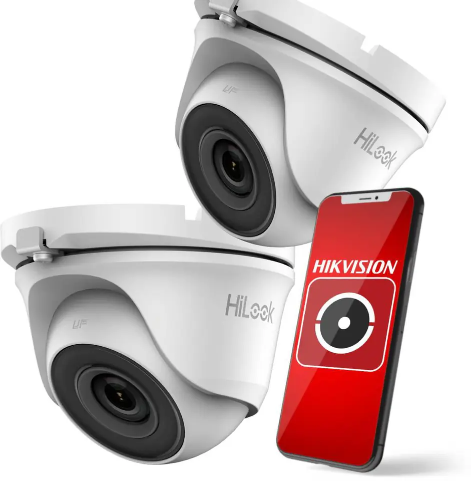 ⁨Hilook 4-in-1 Camera by Hikvision 2MP Dome TVICAM-T2M 2.8mm⁩ at Wasserman.eu