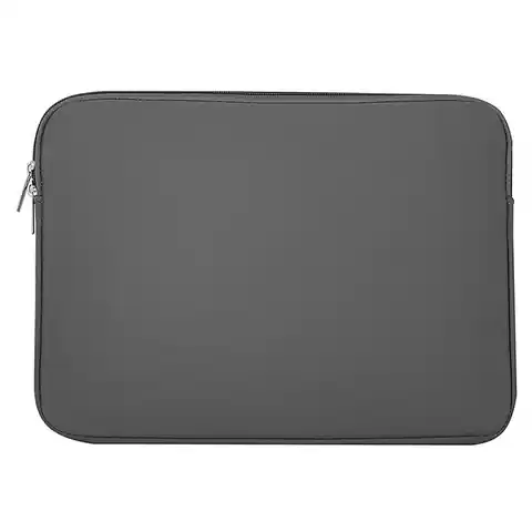 ⁨Uniwersalne etui torba na laptopa 15,6'' wsuwka tablet organizer na komputer szary⁩ w sklepie Wasserman.eu