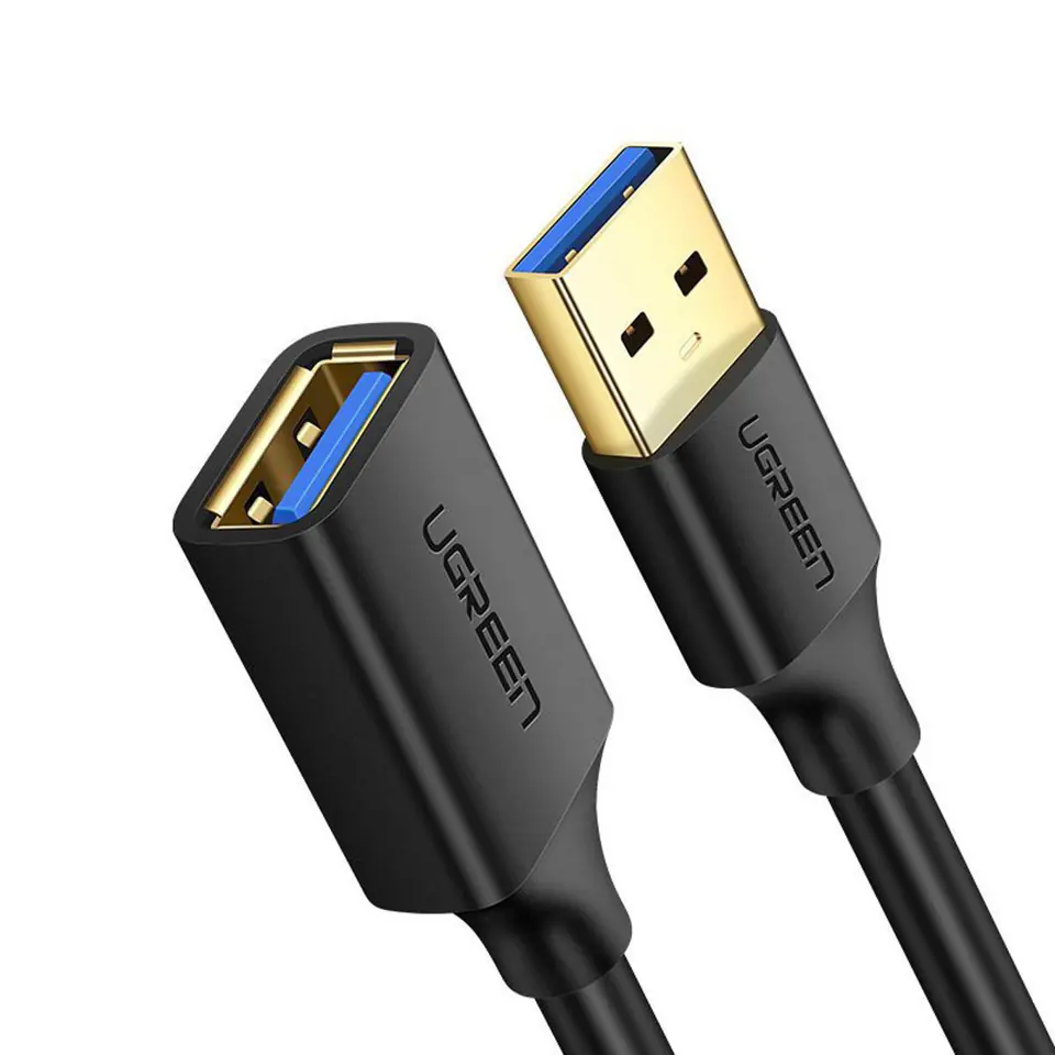 ⁨USB 3.0 extension cable UGREEN 0.5m (black)⁩ at Wasserman.eu