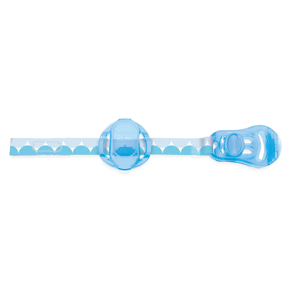 ⁨CHICCO Tasiemka z etui do smoczka, niebieska⁩ w sklepie Wasserman.eu