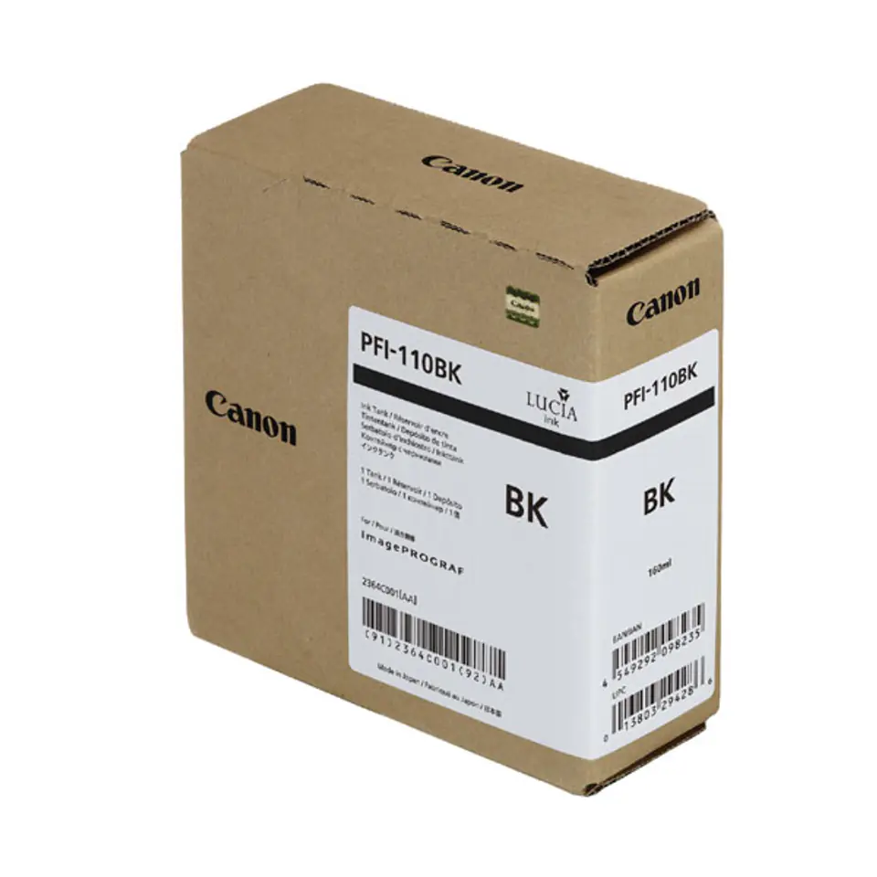 ⁨Canon oryginalny ink / tusz PFI310BK, black, 330ml, 2359C001, Canon TX-2000, TX-3000, TX-4000⁩ w sklepie Wasserman.eu