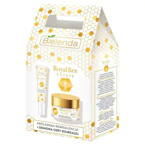 ⁨Bielenda Zestaw Royal Bee Elixir 40+ Krem na dzień i noc 50ml +Krem pod oczy 15ml⁩ w sklepie Wasserman.eu