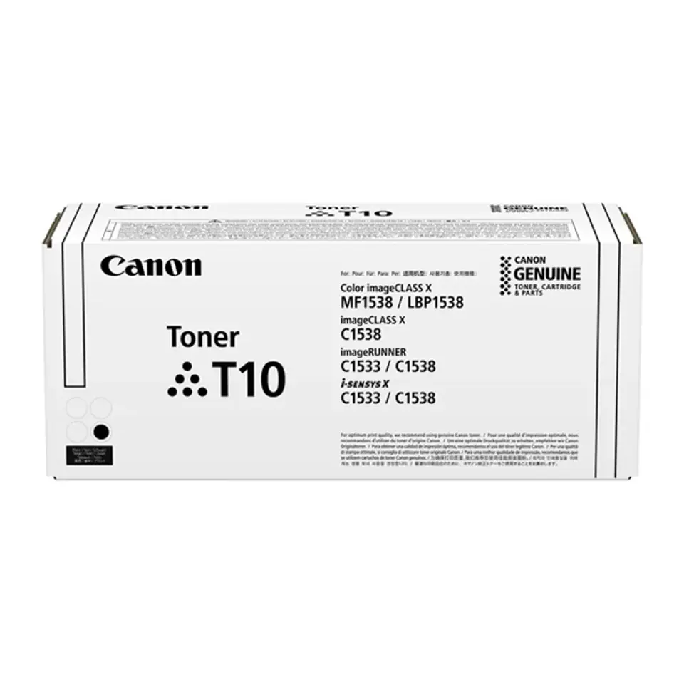 ⁨Canon oryginalny toner T10, black, 13000s, 4566C001, high capacity, Canon iR-C1533iF, C1538iF, O⁩ w sklepie Wasserman.eu