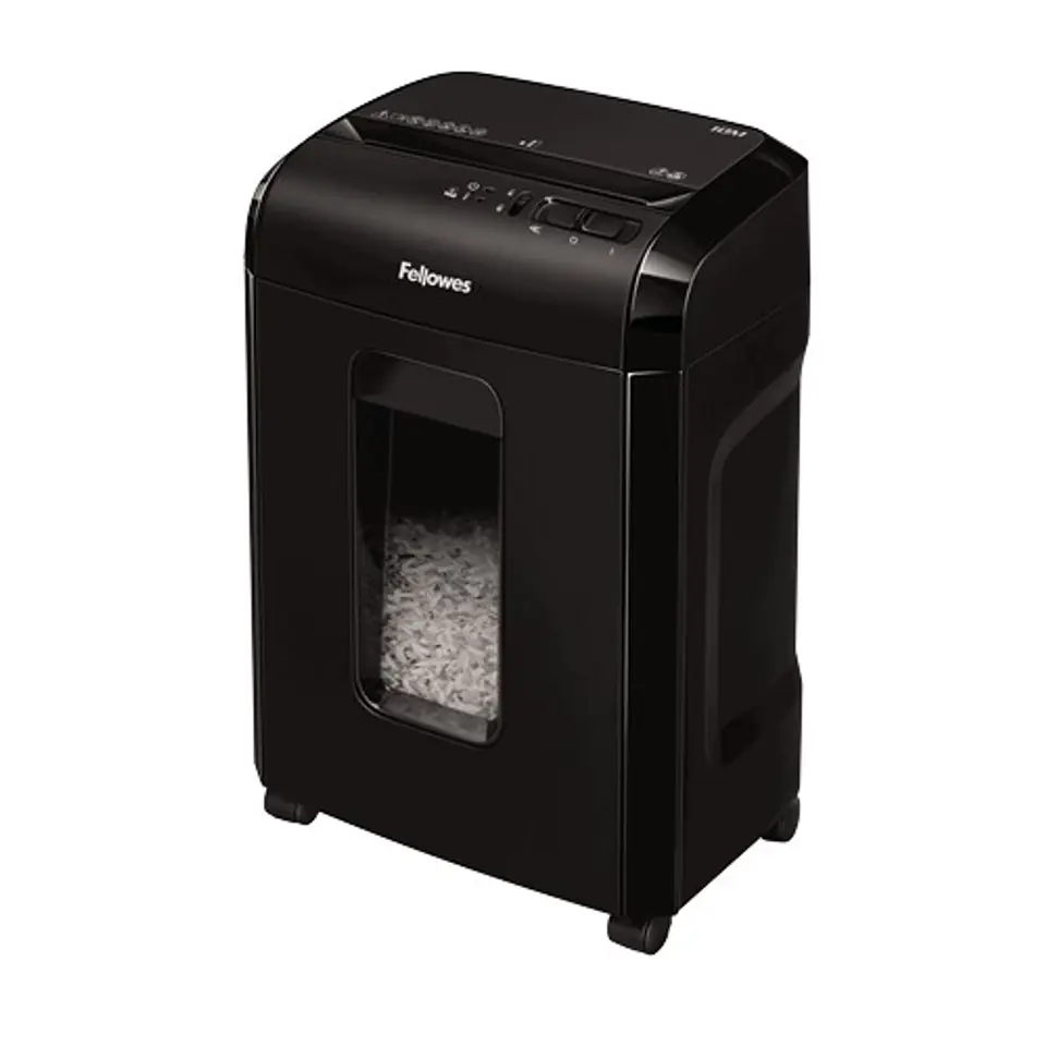 Fellowes Powershred 10M paper shredder Micro-cut shredding Black at Wasserman.eu